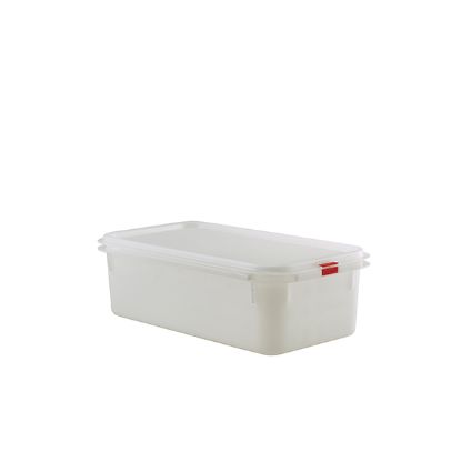 Picture of Genware Polypropylene Gastronorm Container GN 1/3 100mm 4.3ltr