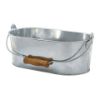 Picture of Table Caddy Oval Galvanised Steel 24x15x12cm