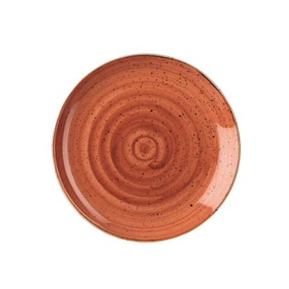 Picture of Churchill Stonecast Evolve Coupe Plate 10.25" Spiced Orange (Case Of 12)
