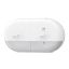 Picture of Smart One Mini Twin Toilet Roll Dispenser White (New)