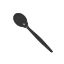 Picture of Polycarb Dessert Spoon Black (12)