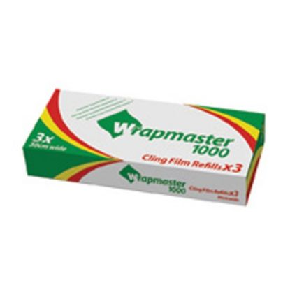 Picture of Wrapmaster Cling Film 1000 Refill 12"x100m (3)