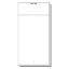 Picture of RESTAURANT PADS 1 PART 50sht 127x63mm (SINGLE)