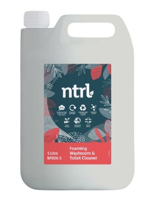 Picture of Jangro Ntrl Foaming Washroom And Toilet Cleaner 5ltr (Single)