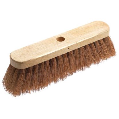 Picture of Complete Natural Coco Soft Broom (Handle Included) 12"