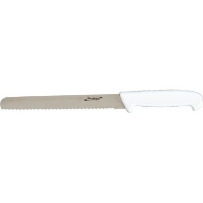 Picture of Serrated Edge Bread Knife 8" White