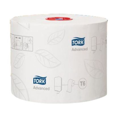Picture of Tork Auto Shift T6 Mid-Size Toilet Roll 2 Ply 100m (Case of 27)