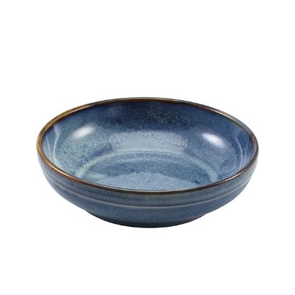 Picture of Terra Porcelain Aqua Blue Coupe Bowl 27.5cm (6)