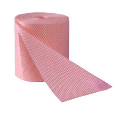 Picture of Jangro Lightweight Cloth Roll Red 350 Sheet Rolls (2)