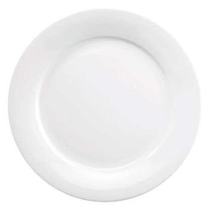 Picture of Churchill Menu Mid Rim Plate 10.5" White (Case Of 6)