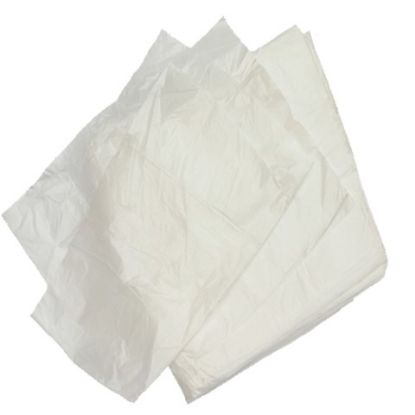 Picture of Jangro Heavy Duty Square Bin Liner White 15x24x24" 30l (500)