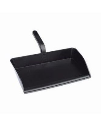 Picture of Open Plastic Dustpan 300mm Black