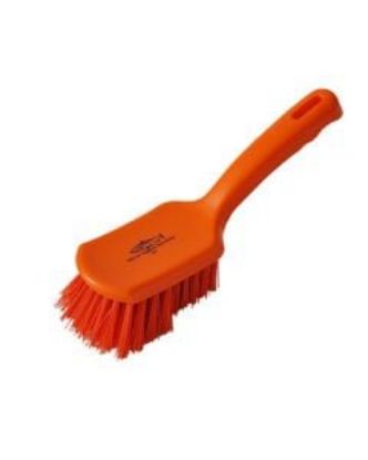 Picture of Short Handled Churn Brush Medium Orange