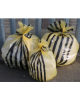 Picture of Clinical Yellow Tiger Striped Sacks 14" X 28" X 34" 90l (500)