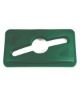 Picture of Rubbermaid Slim Jim Combining Mingle Lid - Green