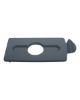 Picture of Rubbermaid Slim Jim Recycling Centre - Bottle Cans Lid - Grey