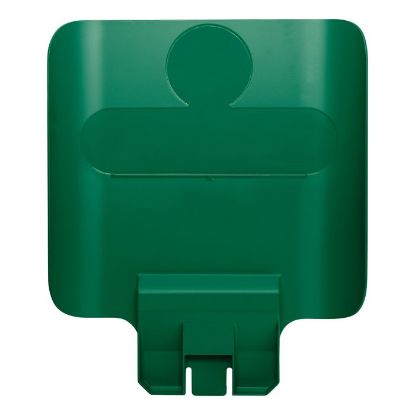 Picture of Rubbermaid Slim Jim Recycling Centre Billboard - Green