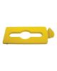 Picture of Rubbermaid Slim Jim Recycling Centre Mixed Recycling Lid - Yellow