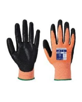 Picture of Nitrile Foam Glove Cut B13 Amber/Black Size 10/XL
