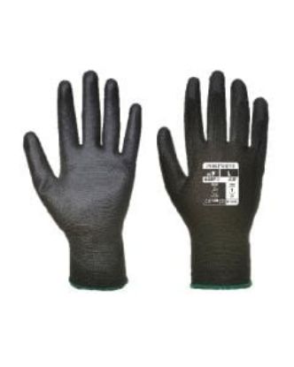Picture of Pu Palm Glove Black Size 10/XL