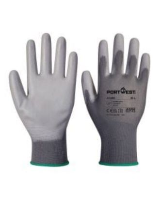 Picture of Pu Palm Glove Grey Size 11/XXL