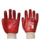 Picture of Pvc Knitwrist Glove Red Size 8/M