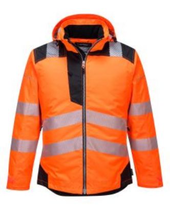 Picture of Vision Hi Vis Rain Jacket Orange Size S
