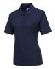 Picture of Ladies Naples Polo Shirt Navy Size S