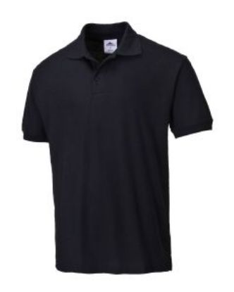 Picture of Naples Polo Shirt Black Mens 2XL