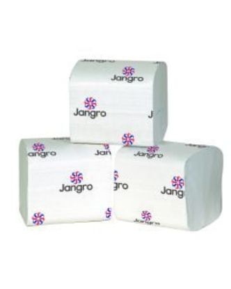 Picture of Jangro Pro Recycled Bulk Pack Toilet Tissue 300 Sht 2 Ply White (Case of 33)