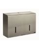 Picture of Micro Mini 6" Twin Toilet Roll Dispenser Stainless Steel