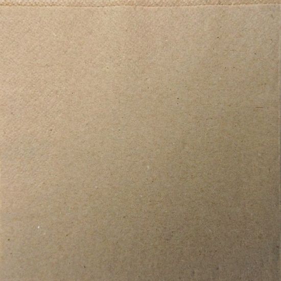 Picture of Napkin Lunch 32cm X 32cm 8 Fold Kraft Brown 2 Ply (Pack Of 100)