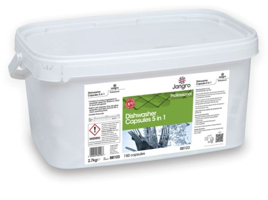 Picture of Jangro Dishwasher Capsules 5 In 1 (150)