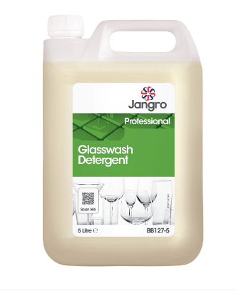 Picture of Jangro Glasswash Detergent 5ltr  (Case  Of 2) **DG**