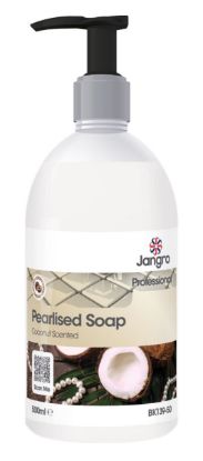 Picture of Jangro Pearlised Hand Soap Coconut Scented 500ml (Single)