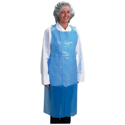 Picture of Shield Disposable Aprons On A Roll Blue (200)