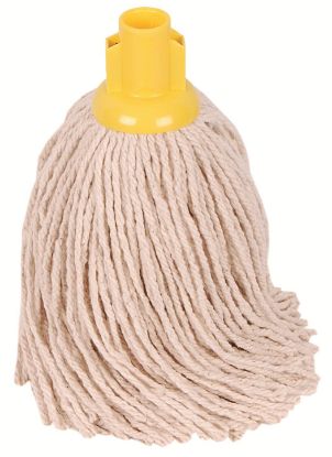Picture of Py12 Plastic Socket Mop Head 200grm Yellow