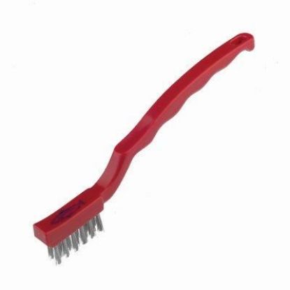 Picture of Stainless Steel Niche Brush Red