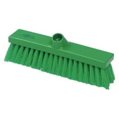 Picture of Premier Flat Sweeping Broom Medium 280mm Green