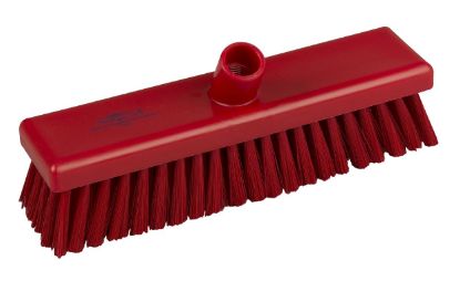 Picture of Hygiene Flat Sweeping Broom Soft 300mm Red