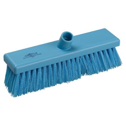 Picture of Flat Sweeping Broom Medium 300mm Blue