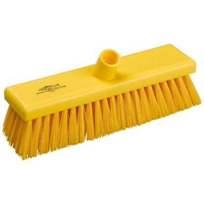 Picture of Flat Sweeping Broom Medium 300mm Yellow
