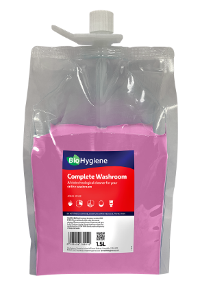 Picture of Bio Hygiene Dosing Pouch For Complete Washroom Cleaner 1.5ltr  (Case of 2)