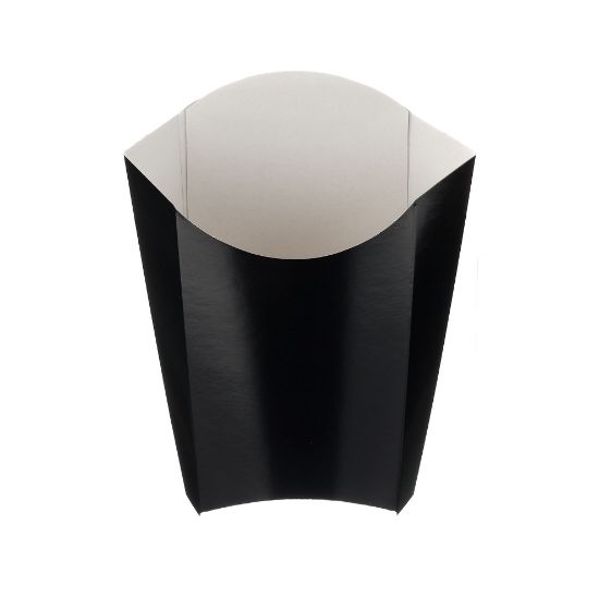 Picture of Black Folded Board Chip Scoop Medium (Case Of 500)