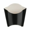 Picture of Black Folded Board Chip Scoop Medium (Pack Of 250)