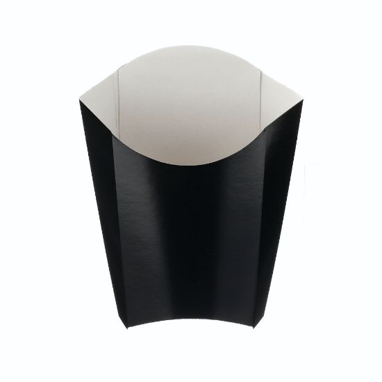Picture of Black Folded Chip Scoop Large (Pack Of 250)