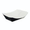 Picture of Black Folded Board Chip Tray 42x62x100mm (Pack Of 125)