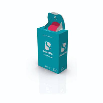 Picture of Sanni Bin Flat Pack Disposable Sanitary Unit (Case Of 10)