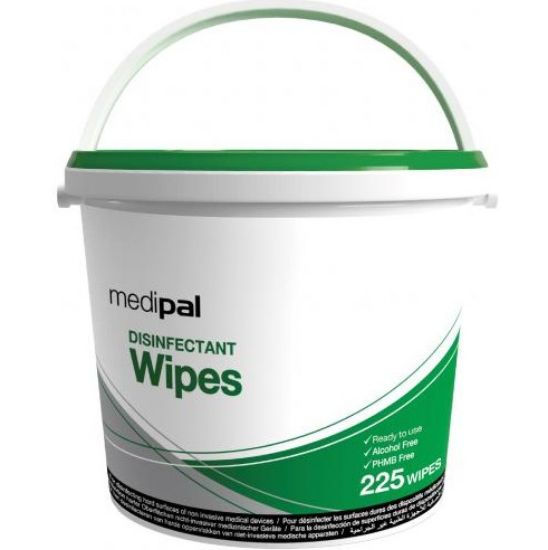 Picture of Medipal Disinfectant Wipes 3ltr Bucket (225)