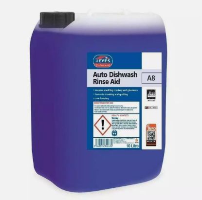 Picture of Jeyes A8 Autodose Dishwash Rinse Aid 10ltr